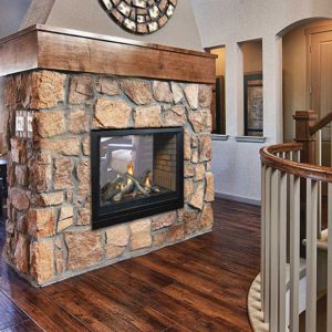 Direct vent natural gas fireplace from Bob Chambers Cool It Heating and Air of Lawton, OK featured image