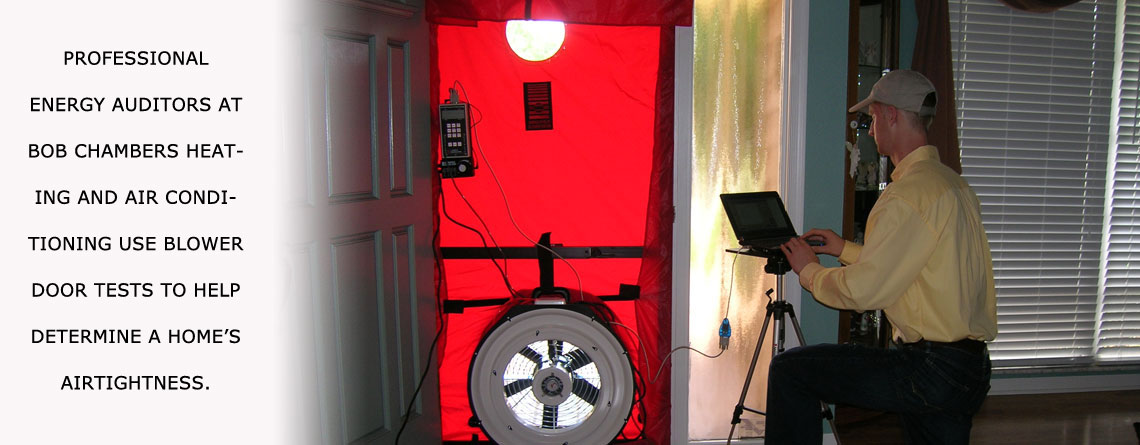 Bob Chambers Heating and Air Conditioning offers quality Blower Door Testing image