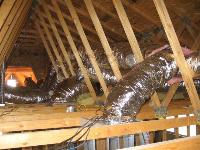 Bob Chambers Heating and Air Conditioning offers quality duct work inspections services images.